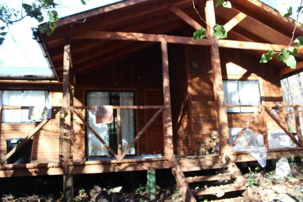Cabana Bosque Viejo Villa Las Trancas Bagian luar foto