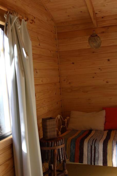 Cabana Bosque Viejo Villa Las Trancas Bagian luar foto