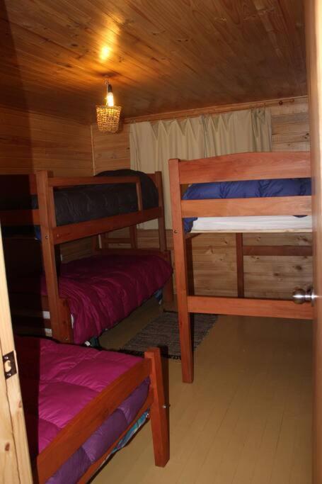 Cabana Bosque Viejo Villa Las Trancas Bagian luar foto